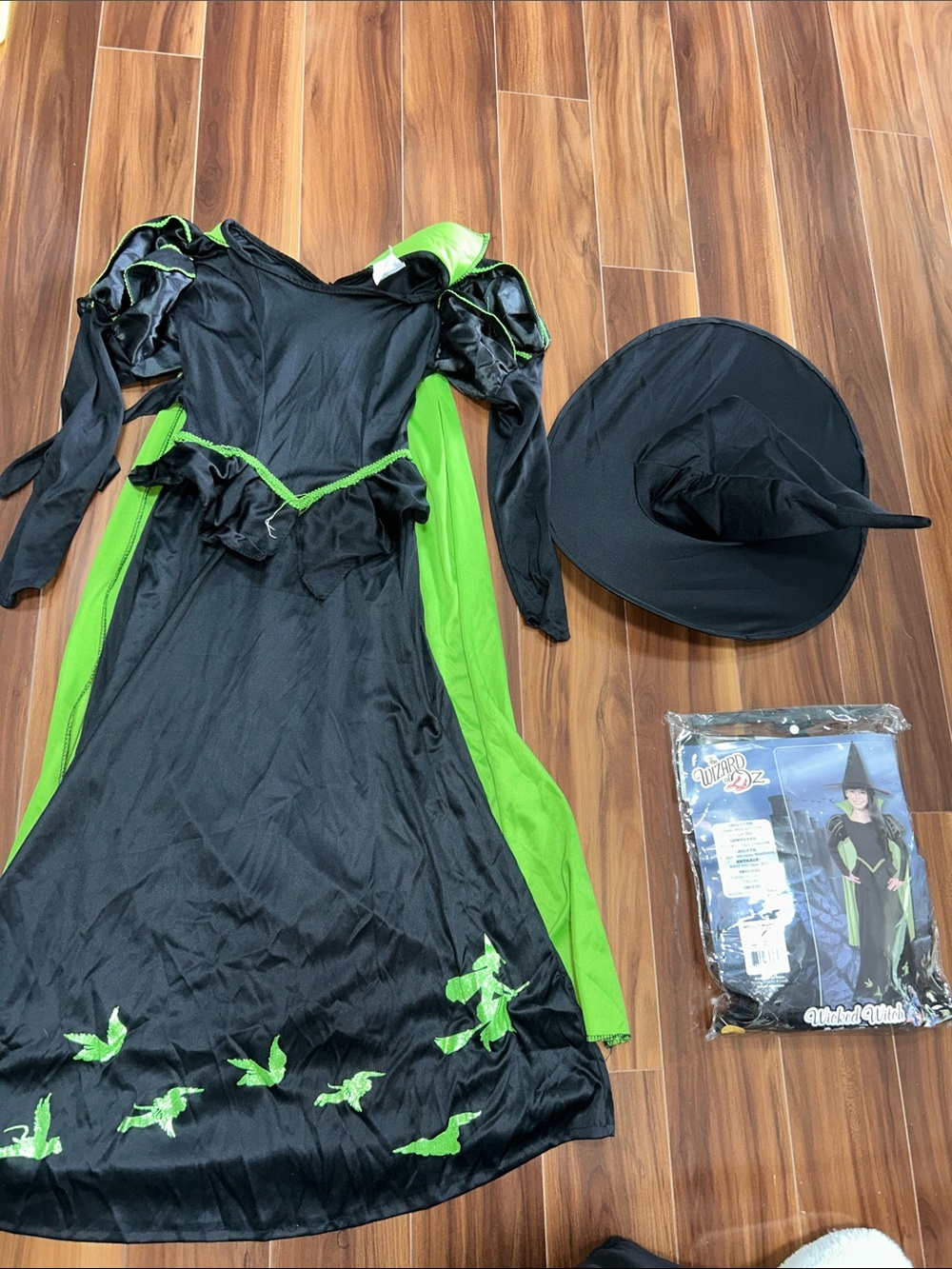 Medium Kids The Wizard of Oz wicked witch of the west costume